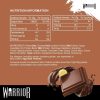 Warrior Karton Raw Protein Oat Flapjack Bar 12x75g Double Chocolate (Csokoládé)