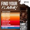 Warrior Karton Raw Protein Oat Flapjack Bar 12x75g Double Chocolate (Csokoládé)