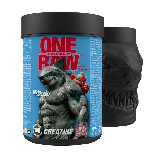 ZooMad Labs One Raw® Creatine 300g Strawberry (Eper)