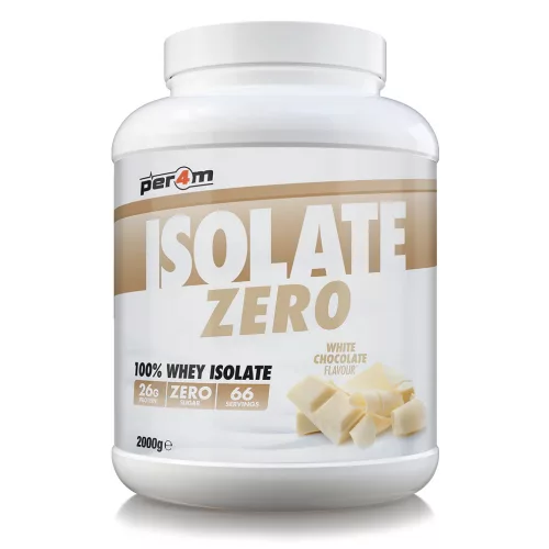 PER4M Nutrition Whey Isolate Zero 2000g White Chocolate (Fehér Csokoládé)