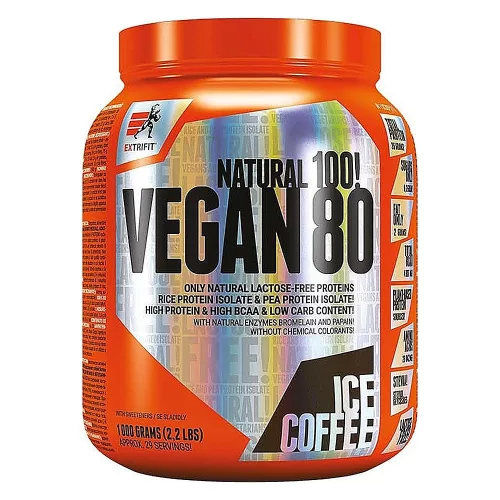 ExtriFit VEGAN 80 1000g Iced Coffee (Jegeskávé)
