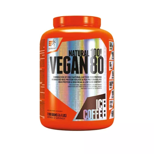 ExtriFit VEGAN 80 2000g Ice Coffee (Jegeskávé)