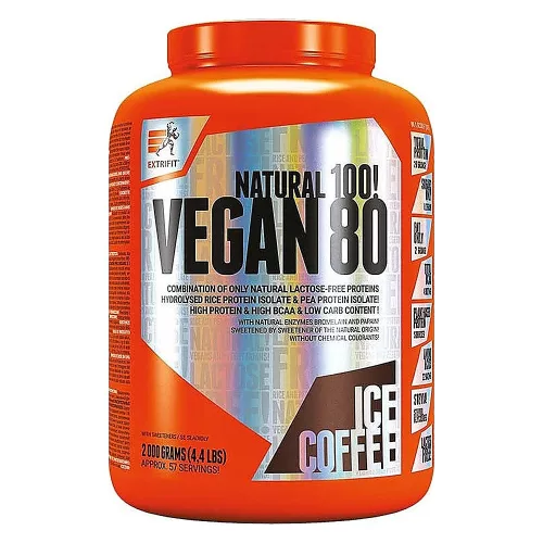 ExtriFit VEGAN 80 2000g Iced Coffee (Jegeskávé)