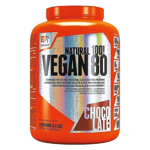 ExtriFit VEGAN 80 2000g Chocolate (Csokoládé)
