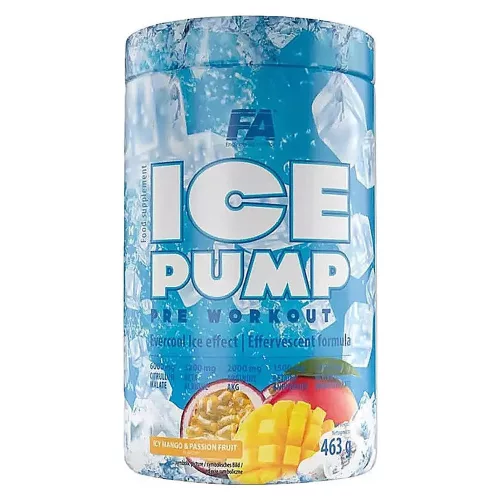 Fitness Authority Ice Pump Pre-Workout 463g Icy Mango Passion Fruit (Mangó Marakuja)