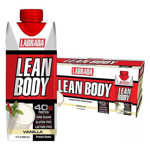 Labrada Karton Lean Body RTD Protein Shake 16x250ml Vanilla (Vanília)
