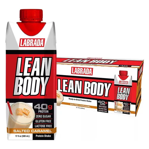 Labrada Karton Lean Body RTD Protein Shake 16x250ml Salted Caramel (Sós Karamell)
