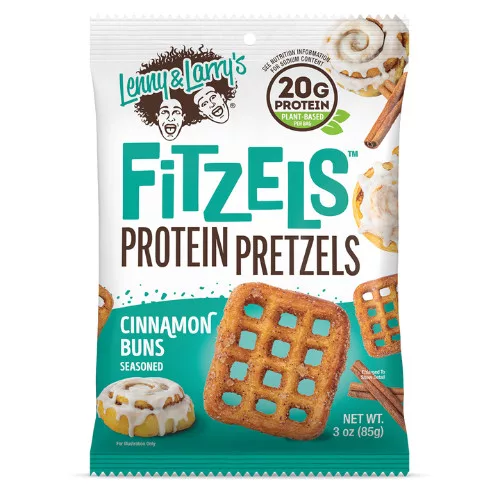 Lenny & Larrys Fitzels Protein Pretzels 85g Cinnamon Bun (Fahéj)