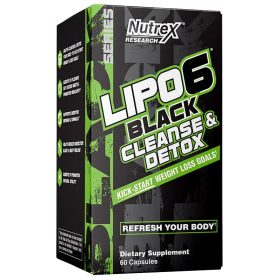 Nutrex Lipo 6 Black Cleanse & Detox 60 Capsules 60 Kapszula
