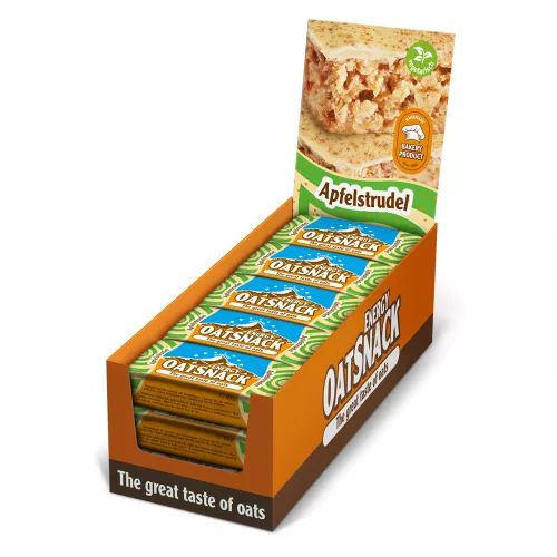 Energy Oatsnack Karton Energy OatSnack Bar 15x65g Apple Strudel (Almásrétes)