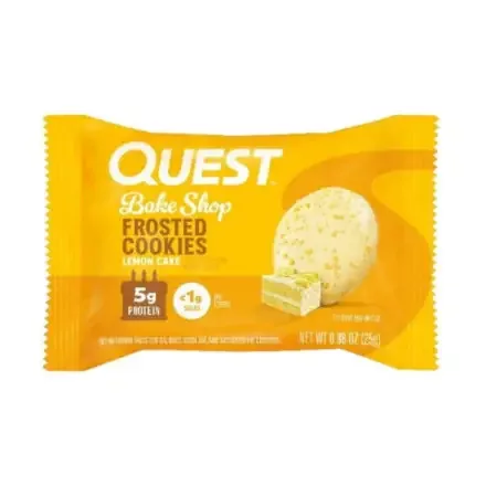 Quest Nutrition Protein Frosted Cookies 25g Lemon Cake (Citrom Pite)