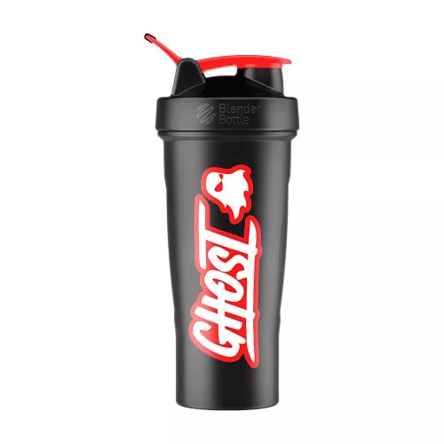 Ghost Lifestyle Logo Shaker Bottle 800ml Black/Infrared (Fekete/Piros)