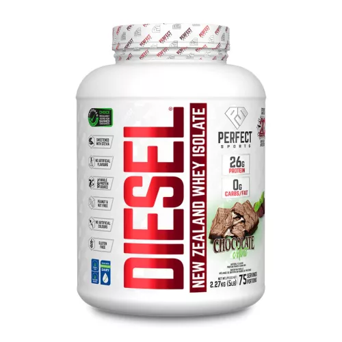 Perfect Sports Diesel 100% New Zealand Whey Isolate 2267g Chocolate Mint (Csokoládé Menta)