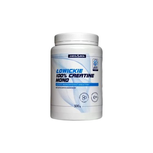MEGABOL 100% Creatine Monohydrate 500g Unflavoured (Ízesítetlen)