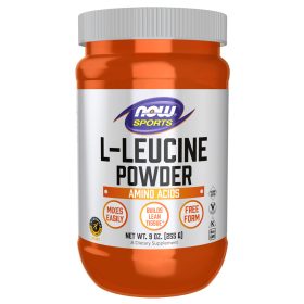 Now Foods L-Leucine Powder 255g Unflavoured (Ízesítetlen)