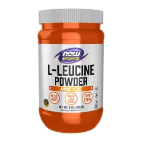 Now Foods L-Leucine Powder 255g Unflavored (Ízesítetlen)