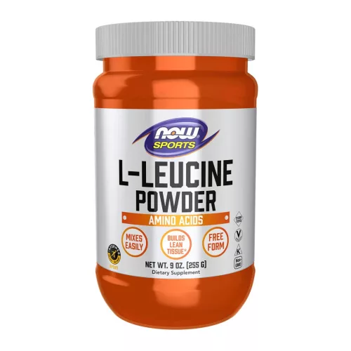 Now Foods L-Leucine Powder 255g Unflavored (Ízesítetlen)