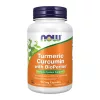 Now Foods Turmeric Curcumin with BioPerine® 90 Veg Capsules 90 Kapszula