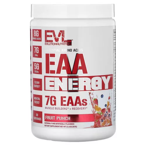 EVL Nutrition EAA Energy 357g Fruit Punch (Gyümölcspuncs)