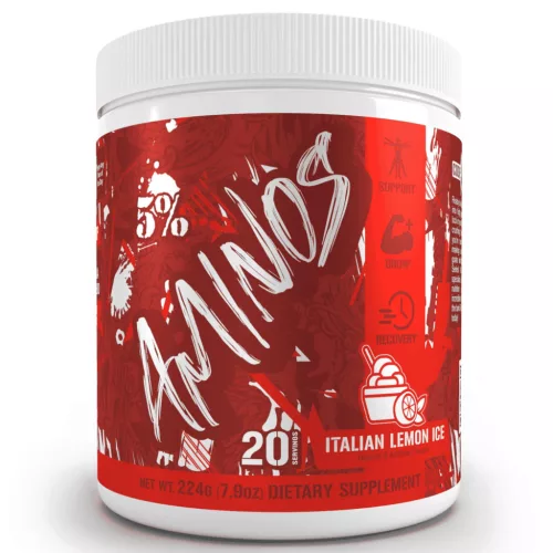 5% Nutrition Code Red Aminos 224g Italian Lemon Ice (Citrom)