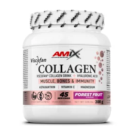   AMIX Collagen Viscofan® Drink 300g Forest Fruit (Erdei Gyümölcs) EXP.:2026/11/30