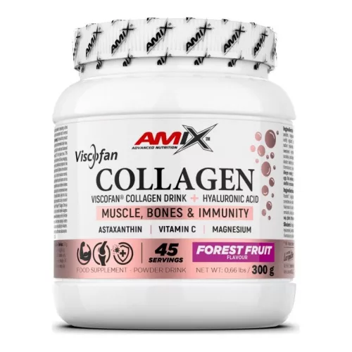 AMIX Collagen Viscofan® Drink 300g Forest Fruit (Erdei Gyümölcs)