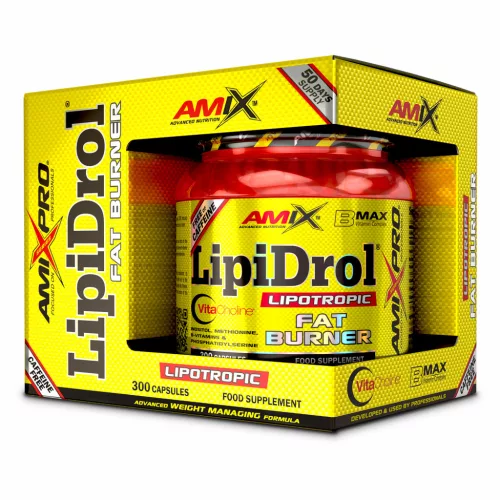 AMIX AmixPro®Lipidrol® Fat Burner Plus 300 Capsules 300 Kapszula