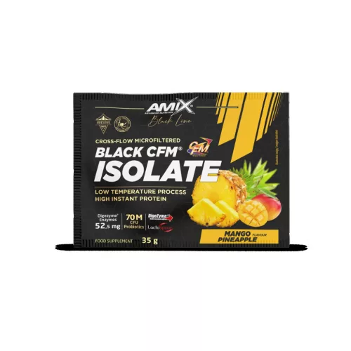AMIX Amix® Black Line Black CFM® Isolate 35g Mango Pineapple (Mangó Ananász)