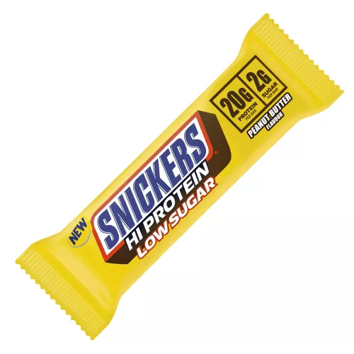 S&M Bar Hiprotein SNICKERS LOW SUGAR PEANUT BUTTER (Mogyoróvaj) 57g EXP.:2026/08/06