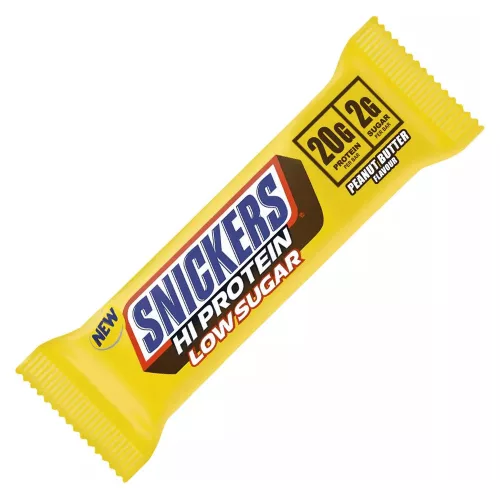 S&M Bar Hiprotein SNICKERS LOW SUGAR PEANUT BUTTER (Mogyoróvaj) 57g