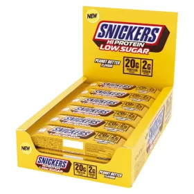   S&M Karton HiProtein Bar 12x57g SNICKERS LOW SUGAR PEANUT BUTTER (Mogyoróvaj) EXP.:2027/01/22