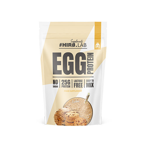 Hiro.Lab Supplements Egg Protein 750g Cookies (Süti)