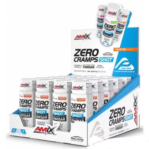AMIX Karton Performance Amix® Zero Cramps Shot 20x60ml Twister (Gyümölcs)