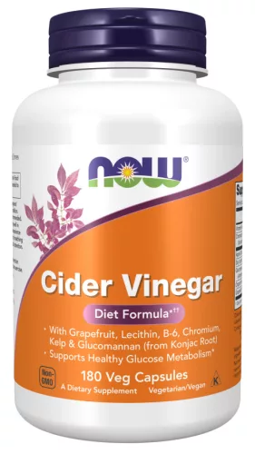 Now Foods Cider Vinegar 180 Capsules 180 Kapszula