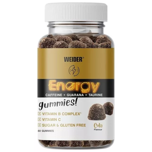 Weider Energy Gummy 80 Gummies 160g Cola (Kóla)