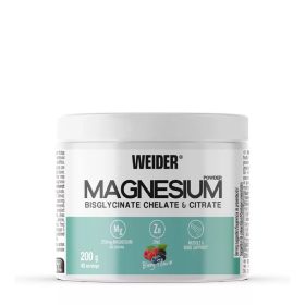 Weider Magnesium Powder 200g Berry (Erdei Gyümölcs)