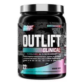 Nutrex Outlift Clinical Edge 628g Miami Vice (Eper Ananász)