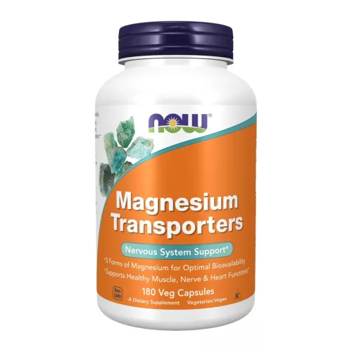 Now Foods Magnesium Transporters 180 Veg Capsules 180 Kapszula