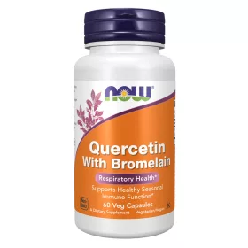 Now Foods Quercetin With Bromelain 60 Capsules 60 Kapszula