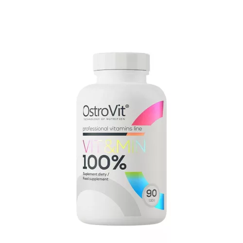 OstroVit 100% VIT&MIN 90 Tablets 90 Tabletta
