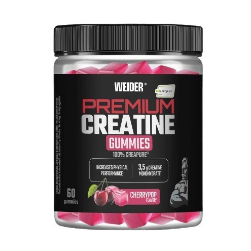 Weider Premium Creatine Gummies 60 Gummies 20 Serving Cherrypop (Cseresznye)