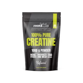   Hiro.Lab Supplements 100% Pure Creatine 1000g Unflavored (Ízesítetlen)