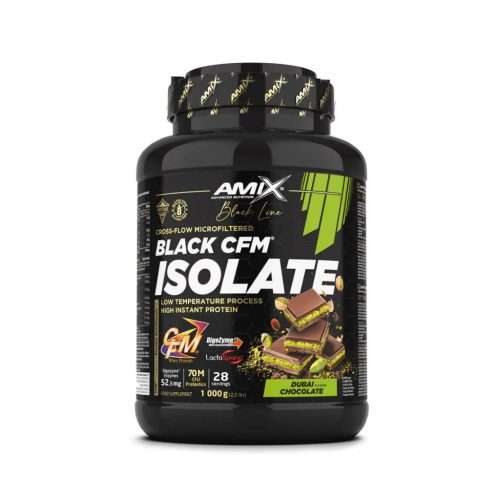 AMIX Amix® Black Line Black CFM® Isolate 1000g Dubai Chocolate (Dubai Csokoládé)