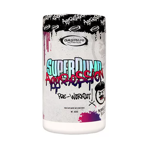 Gaspari Nutrition SuperPump Aggression 420g Bubblegum Geezer (Rágógumi)