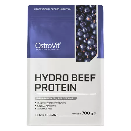 OstroVit Hydro Beef Protein 700g Black Currant (Fekete Ribizli)
