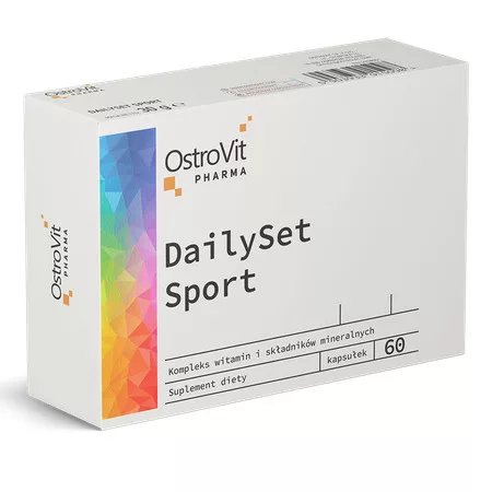 OstroVit Pharma DailySet Sport 60 Capsules 60 Kapszula EXP.:2026/11/20