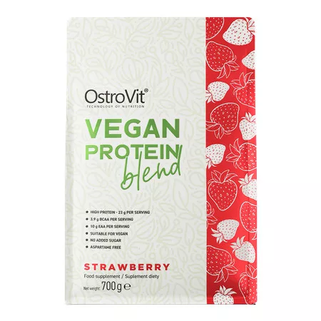 OstroVit Vegan Protein Blend 700g Strawberry (Eper)