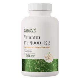 OstroVit Vitamin D3 4000 IU + K2 90 Tablets 100 Tabletta 100 Tabletta