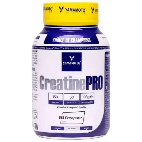 Yamamoto Nutrition CreatinePRO Creapure 150 Tablets 150 Tabletta