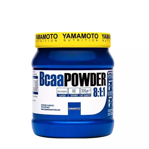 Yamamoto Nutrition BCAA Powder 8:1:1 300g Unflavored (Ízesítetlen)